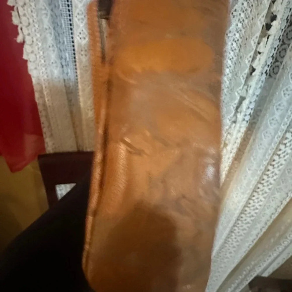 Patricia Nash Convertible Satchel Leather Backpack Bag Brown NWOT - Picture 3 of 3